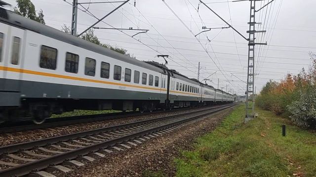 Электропоезд ЭП2Д-0165 с маршрутом Подольск - Москва (Курский вокзал) смотреть онлайн