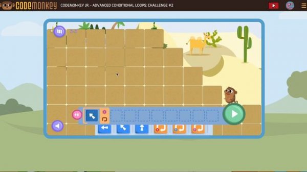 CodeMonkey Jr Advanced Conditional Loops 2