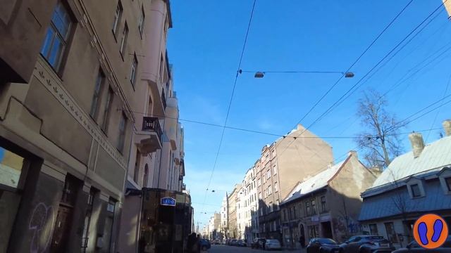 Это тоже #Рига. Улица Гертрудес от Бривибас до Валмиерас/#Riga Gertrudes strieet смотреть онлайн