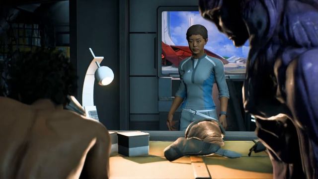 Mass Effect: Andromeda: Jaal and Liam swap stories (romance) смотреть онлайн