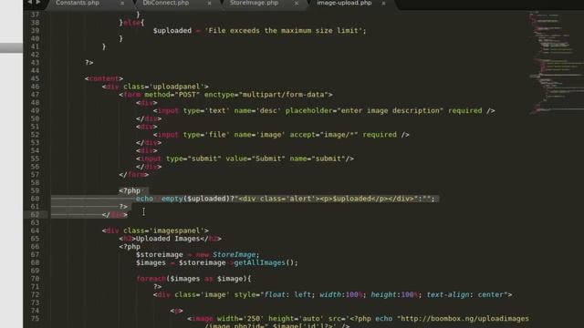 Uploading and Retrieving Images from MySQL Database using PHP смотреть онлайн