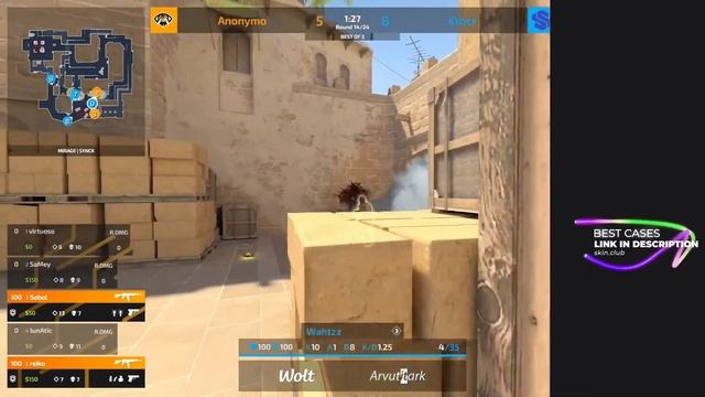 chat reacts to Wahtzz -4 deagle! - CS2 смотреть онлайн