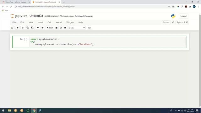 PYTHON Lecture 62 | Python connectivity with MySQL Database смотреть онлайн