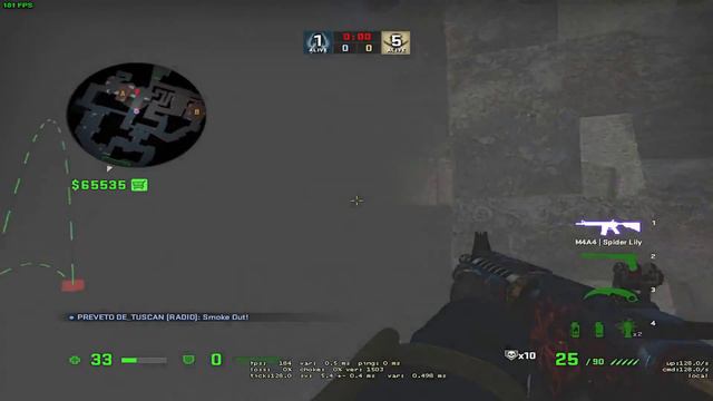 (de_tuscan) Crazy mid ONEWAY smoke смотреть онлайн