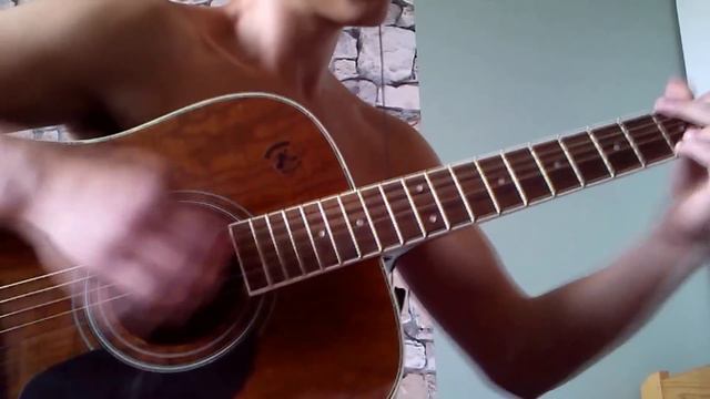 Avicii - Wake Me Up guitar cover (with the bridge riff) [+TAB] смотреть онлайн
