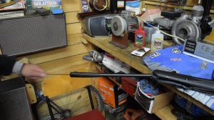 Быстрый способ почистить пневматическую винтовку.