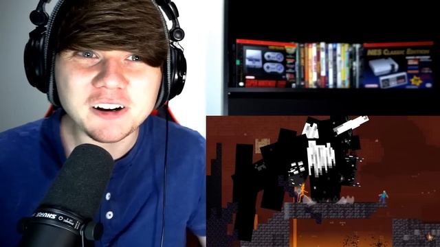 The King - Animation vs. Minecraft Shorts Ep 30 @alanbecker REACTION! смотреть онлайн