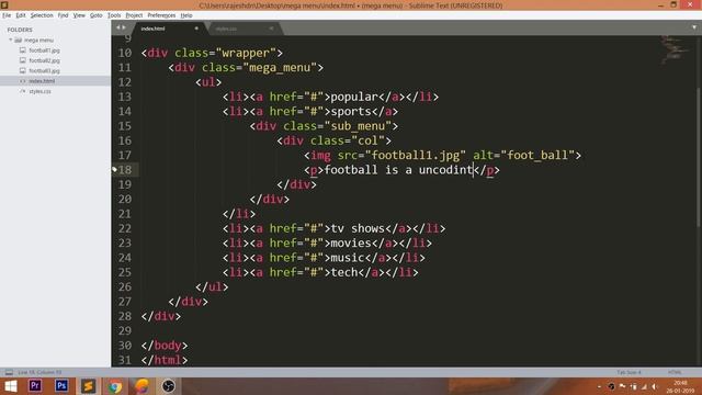 How to create the Mega Menu Using HTML and CSS | Mega DropDown Menu смотреть онлайн
