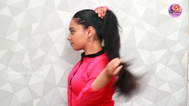 Unique Hairstyle For Long Hair |trick For Messy Hairstyle | Pretty Open Hairstyle For Party