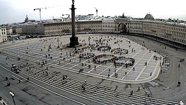 Олимпийские кольца на Дворцовой смотреть онлайн