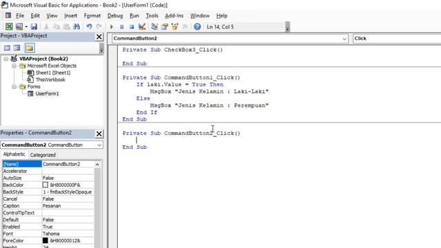 Menggunakan OptionButton dan CheckBox pada Macro VBA Excel смотреть онлайн