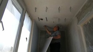 утепление потолка лоджии пенополистиролом