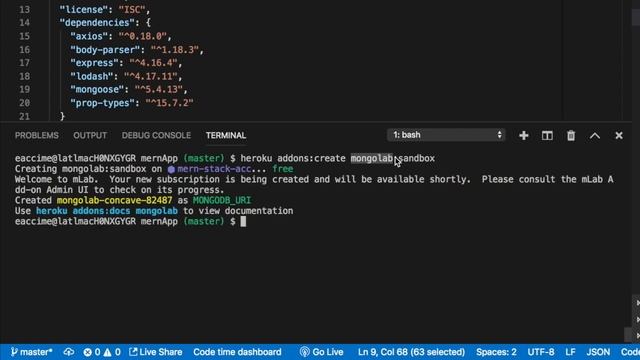Deploy a MERN Stack App to Heroku смотреть онлайн