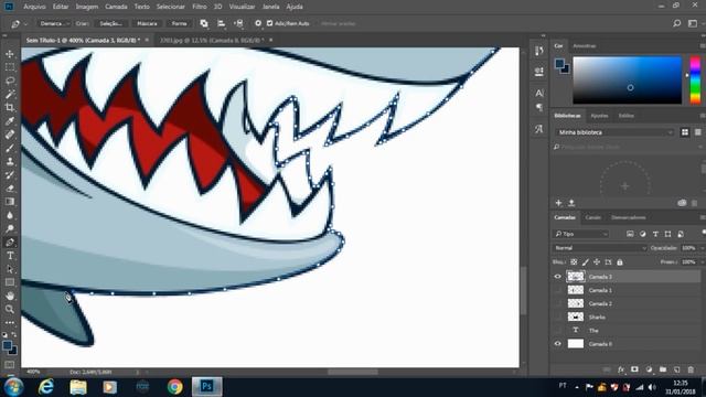 Speed Art - The Sharks [AJ DESIGN] смотреть онлайн