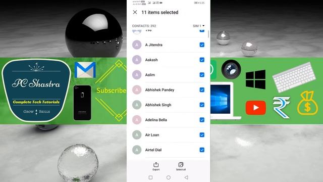 How to Export Contacts to SIM in Huawei смотреть онлайн