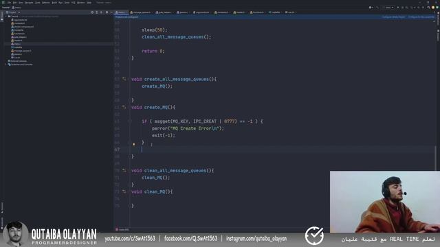 [Arabic] Realtime Course with Docker and C Language #08 - Gatekeeper Project using Queue смотреть онлайн