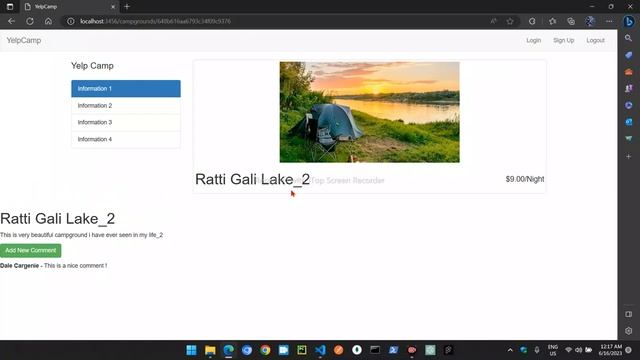Node Js Tutorial | 15-Styling Show Page - Part-I - (Optional Video) смотреть онлайн