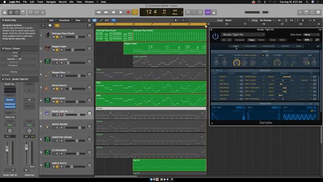 Reggae Drum VST Comparison - Logic Pro X смотреть онлайн