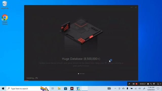 Installing Driver Booster смотреть онлайн
