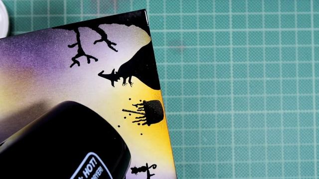 TARJETA HALLOWEEN EN 2 MINUTOS!!! EMBOSSING Y DIBUJO. DIY VÍDEOS RÁPIDOS смотреть онлайн