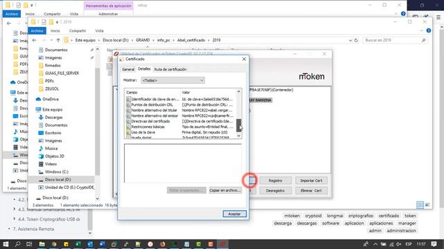 mToken CryptoID Longmai - Token USB Criptográfico Manual de Usuario смотреть онлайн