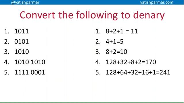 Positive and negative binary numbers смотреть онлайн