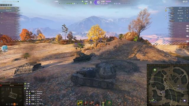 VK 72.01 K: German 279 in action - World of Tanks смотреть онлайн