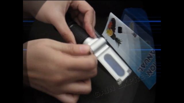 Refractometer with built-in LED (revised) смотреть онлайн