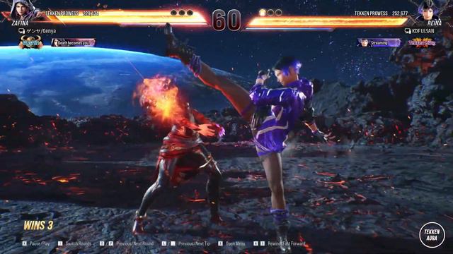 Tekken 8  ▰  Genya (Zafina) Vs KDF Ulsan (Reina) ▰ Ranked Matches!