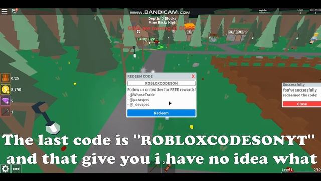 Epic Mining All 4 New Codes (2019) |ROBLOX смотреть онлайн
