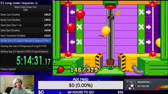 The FIRST 100% Mario Tennis: Power Tour Speedrun смотреть онлайн