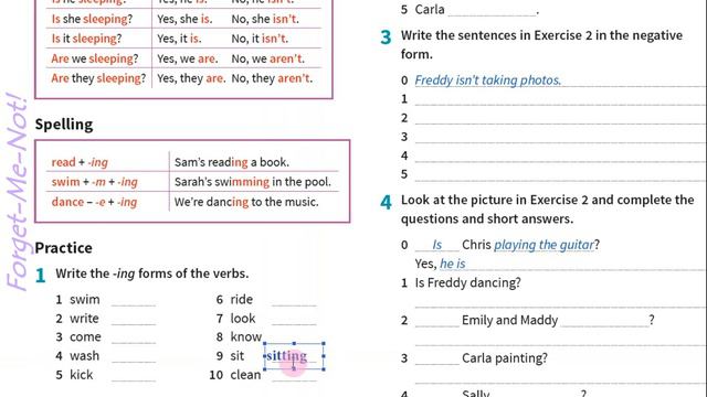 Prepare 5 НУШ Unit 10 Things We Do. Grammar. Present Continuous p. 63,147 Student's Book✔Відеоуро смотреть онлайн