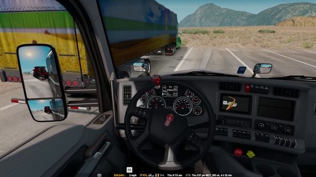 American Truck Simulator #77 (Hard Economy) - HARVESTER TO NEVADA Thursday Week 37 смотреть онлайн