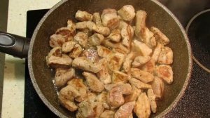 Мясо с клюквой тушёное на сковороде | Meat With Cranberries