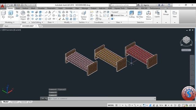 REMOVE MATERIALS || ATTACH BY LAYER || COPY MAPPING || RESET MAPPING || AUTO CAD 2016 смотреть онлайн