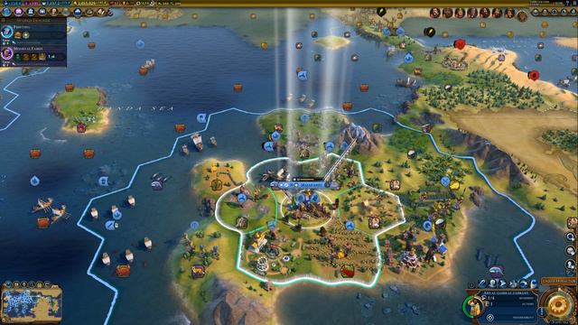 Civ VI Maya Domination Deity Huge Detailed Continents Marathon Blowing 3 Million Gold! 33 смотреть онлайн