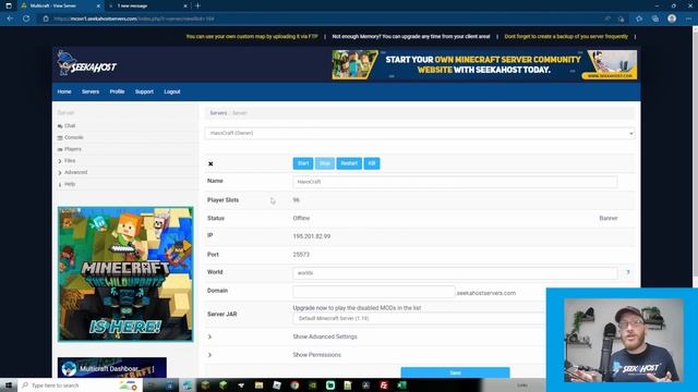 How To Start a Craft Bukkit 1.19 Server On Multicraft смотреть онлайн