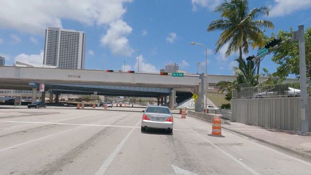 DRIVING In MIAMI, Little Havana & Miami Beach, Florida State, UNITED STATES I 4K 60fps