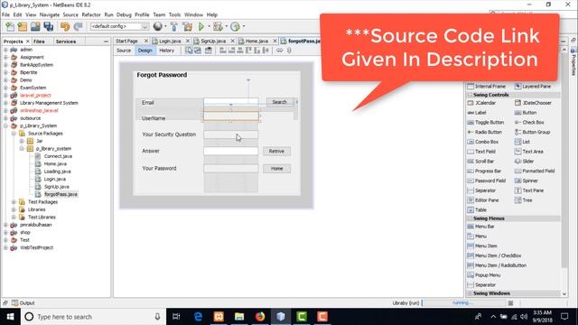 Complete Java gui project || Simple complete project liabary management system with source code смотреть онлайн