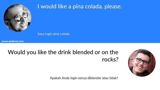 English Learning: Conversation at Bar смотреть онлайн