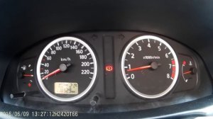 Приборная панель альмера N16
