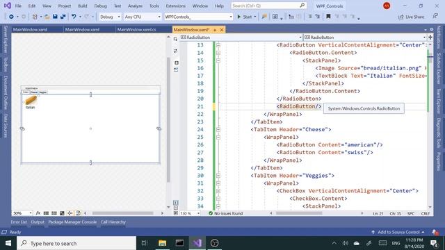 WPF Controls | 15 - TabControl | HD | WPF Tutorial смотреть онлайн