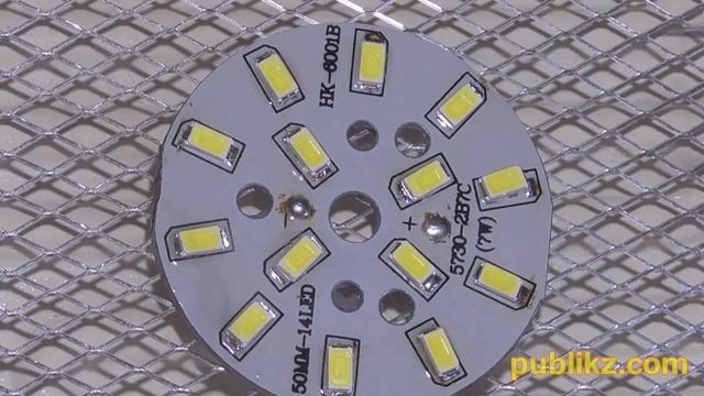 Правильная пайка SMD светодиодов 5730/5630 смотреть онлайн