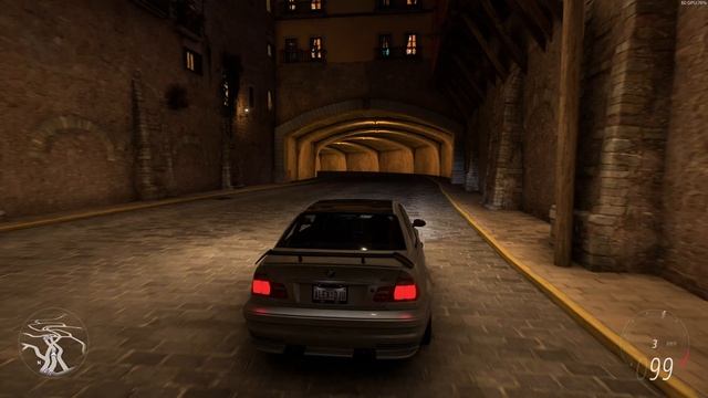 Forza Horizon 5 . BMW M3-GTR 2002 . Car Show Speed Jump Crash Test Drive . смотреть онлайн