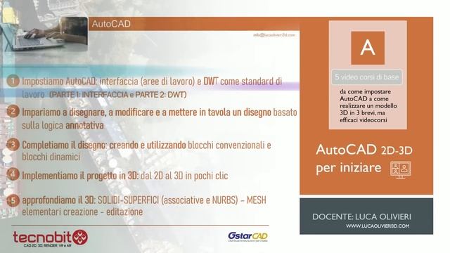 Video corso gratuito AutoCad 2D - 3D per iniziare - Introduzione смотреть онлайн