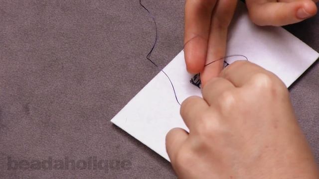 Quick Tip: How to Tie Off Threads in Bead Embroidery смотреть онлайн