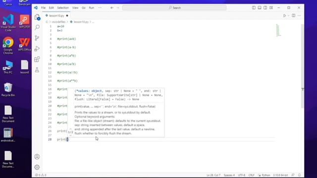 lesson10|Operators in Python|how to use in program|#programming #coding #pythonprogramming #operato смотреть онлайн