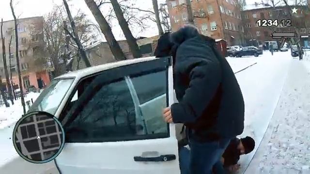 Гительман устроил GTA на улицах своего города смотреть онлайн