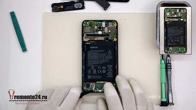 How to disassemble ? Nokia 2 (TA-1029) Take apart Tutorial смотреть онлайн