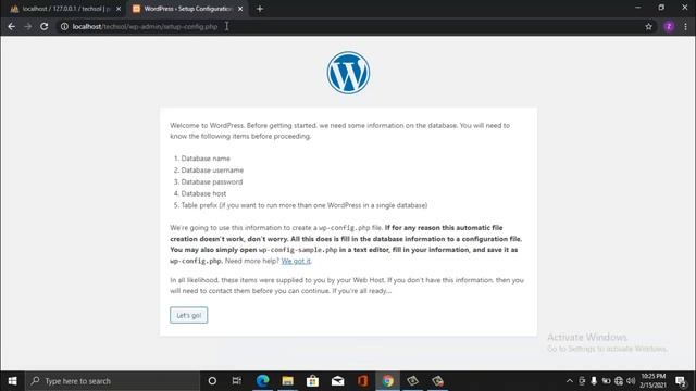 How to Create database for WordPress Installation on localhost || Urdu смотреть онлайн